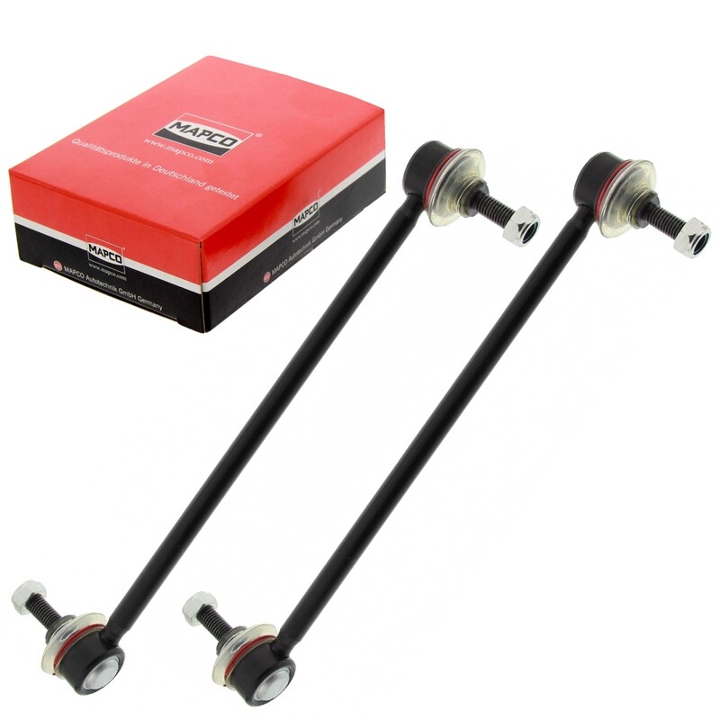 2X Aste Puntone Biellette Assale Anteriore ABARTH 500 / 595 / 695, 500C / 595C / 695C / FORD KA / FIAT 500 / C, BRAVO II, PANDA, STILO / LANCIA DELTA III, YPSILON 0.9-Electric 10.01-