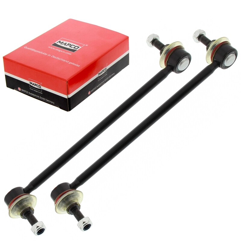 2X Aste Puntone Stabilizzatore Biellette Assale Anteriore AUDI 80, 90, CABRIOLET, COUPE 1.6-2.8 06.86-08.00