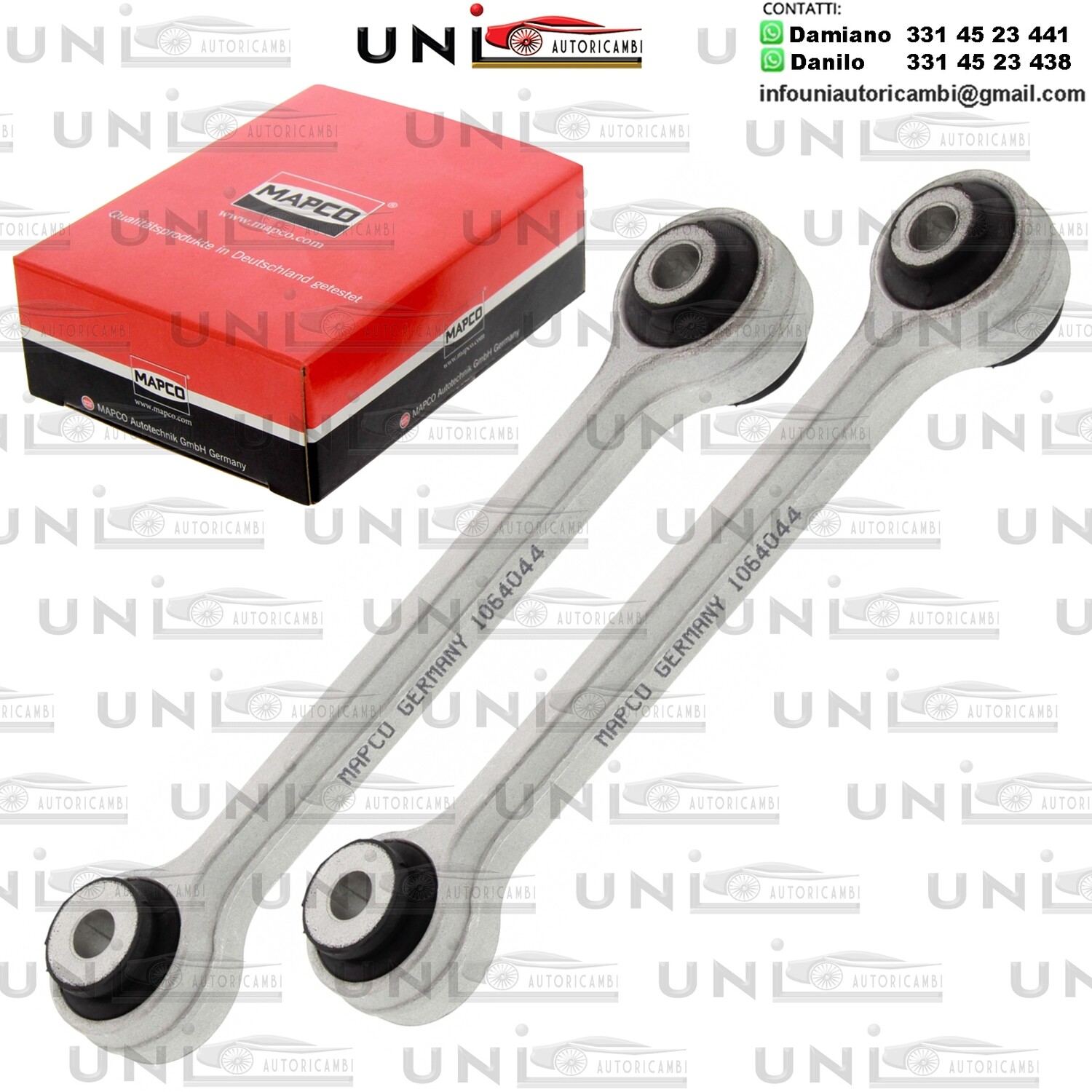 2X Aste Puntone Stabilizzatore Biellette Assale Anteriore Audi A4 / Audi A5 / Audi A6 / Audi​ A7 / Audi ​A8 da 2009