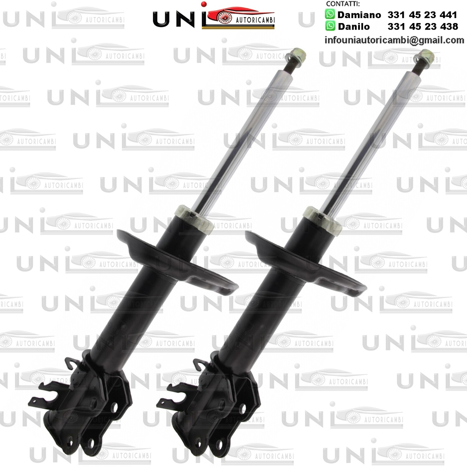 2x Ammortizzatori Anteriori Opel Adam , Corsa D, Corsa E 1.0 - 1.6 da 07.2006 a -