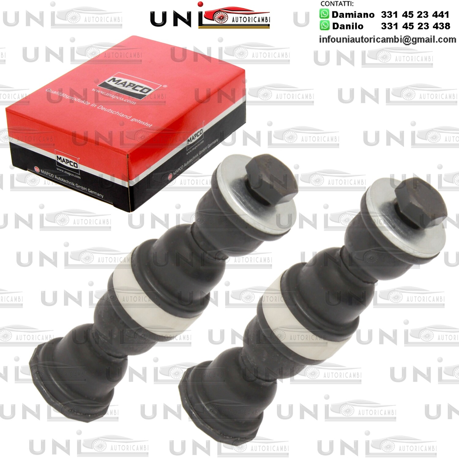 2X Asta Puntone Stabilizzatore Biellette Assale Anteriore CHRYSLER PT CRUISER 1.6-2.4 06.00-12.10