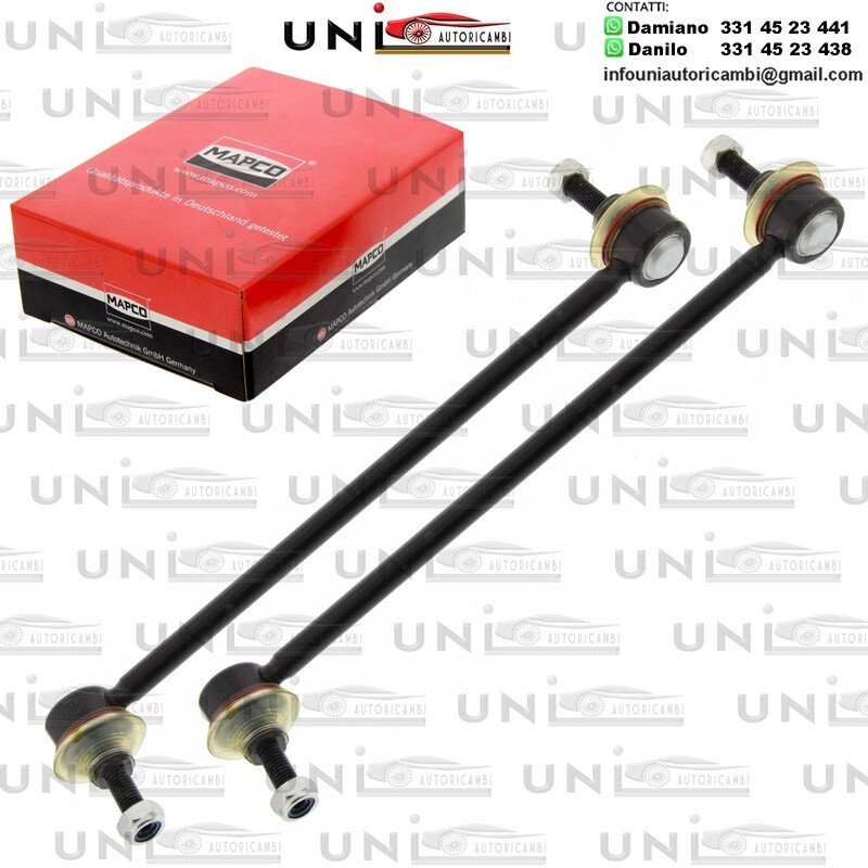 2X Asta Puntone Stabilizzatore Biellette Assale Anteriore MINI (R50, R53, R52, R56, R57, R58, R59), CLUBMAN (R55), CLUBVAN (R55) 1.4-2.0D 06.01-06.15