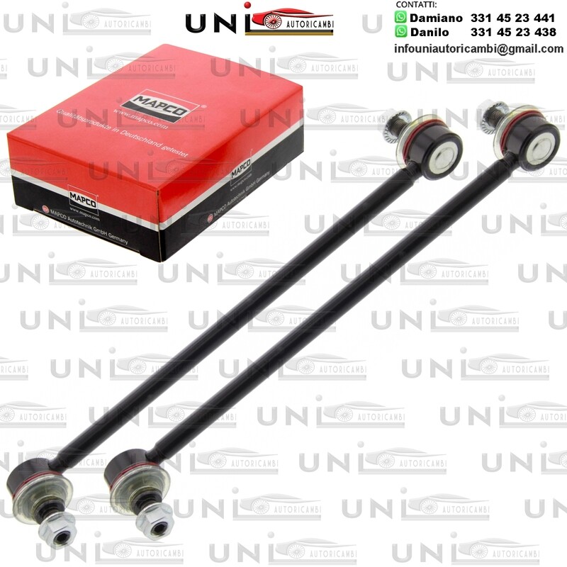 2X Asta Puntone Stabilizzatore Biellette Assale Anteriore TOYOTA CELICA, COROLLA 1.4-2.0D 08.99-03.08