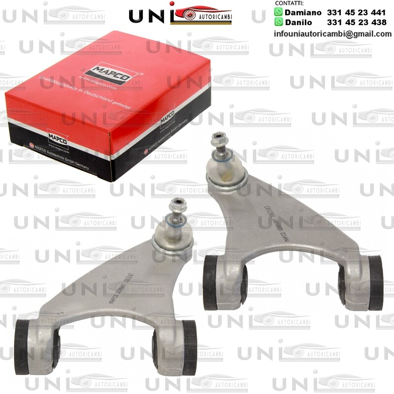 2X Bracci Oscillanti Assale Anteriore Bilaterale Rinforzati ALFA ROMEO 147 / 156 / GT