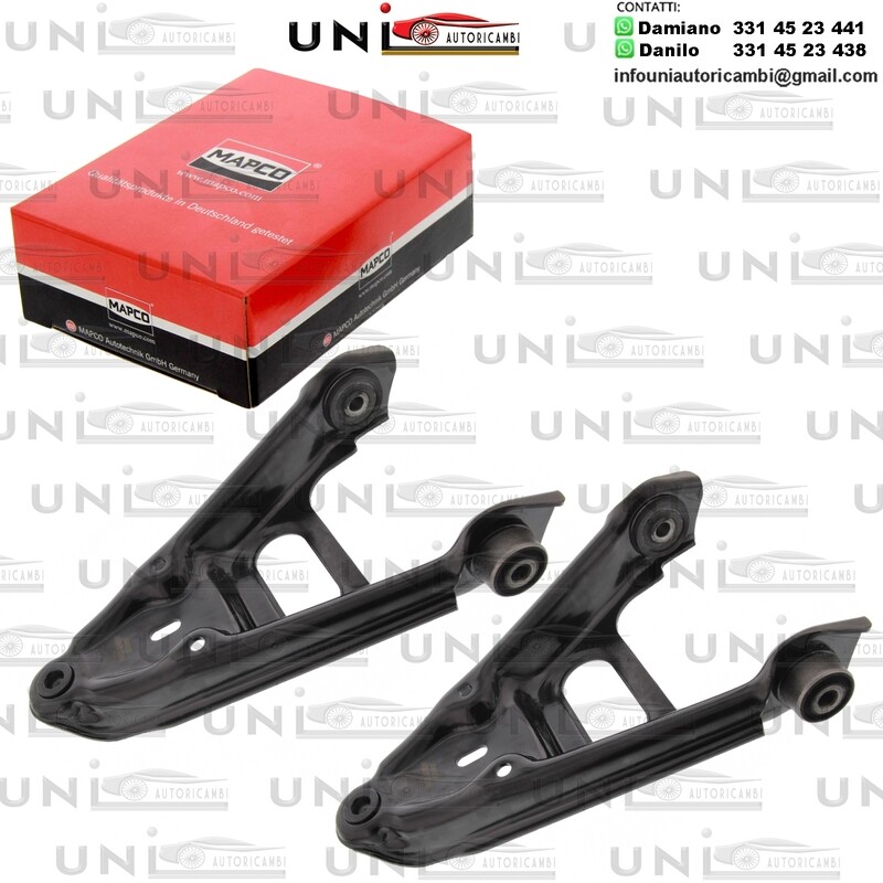 2X ​Bracci Oscillanti Anteriori Bilaterale Rinforzati SMART CABRIO / CITY-COUPE / FORTWO / ROADSTER