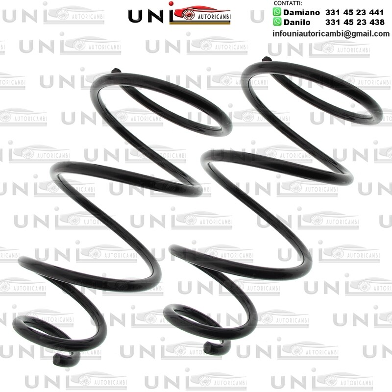 2 Molle Sospensione Anteriori Fiat Punto / Lancia Y 1.1 / 1.2 da 09.1993 a 09.2003