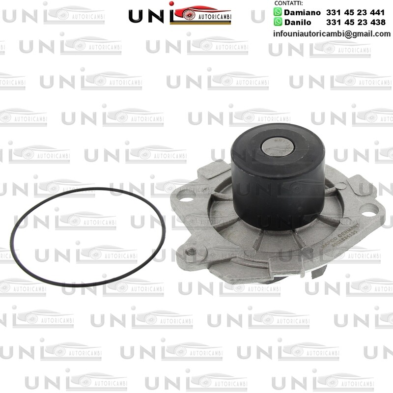 Pompa Acqua ALFA ROMEO 145, 146, 147, 156, 159, 166 / FIAT BRAVA, BRAVO I, BRAVO II, CROMA, DOBLO, DOBLO CARGO, GRANDE PUNTO, IDEA, MAREA, MULTIPLA, PALIO, PUNTO, SEDICI, STILO 1.9D / 2.4D 08.1994-