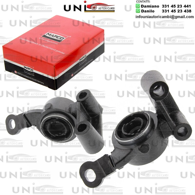 2 Supporti, Braccio Oscillante Assale Anteriore (Sinistro + Destro) Mini Mini (R50, R53)​ da 2001 / Mini Mini​ Cabriolet (R52)​ da 2004