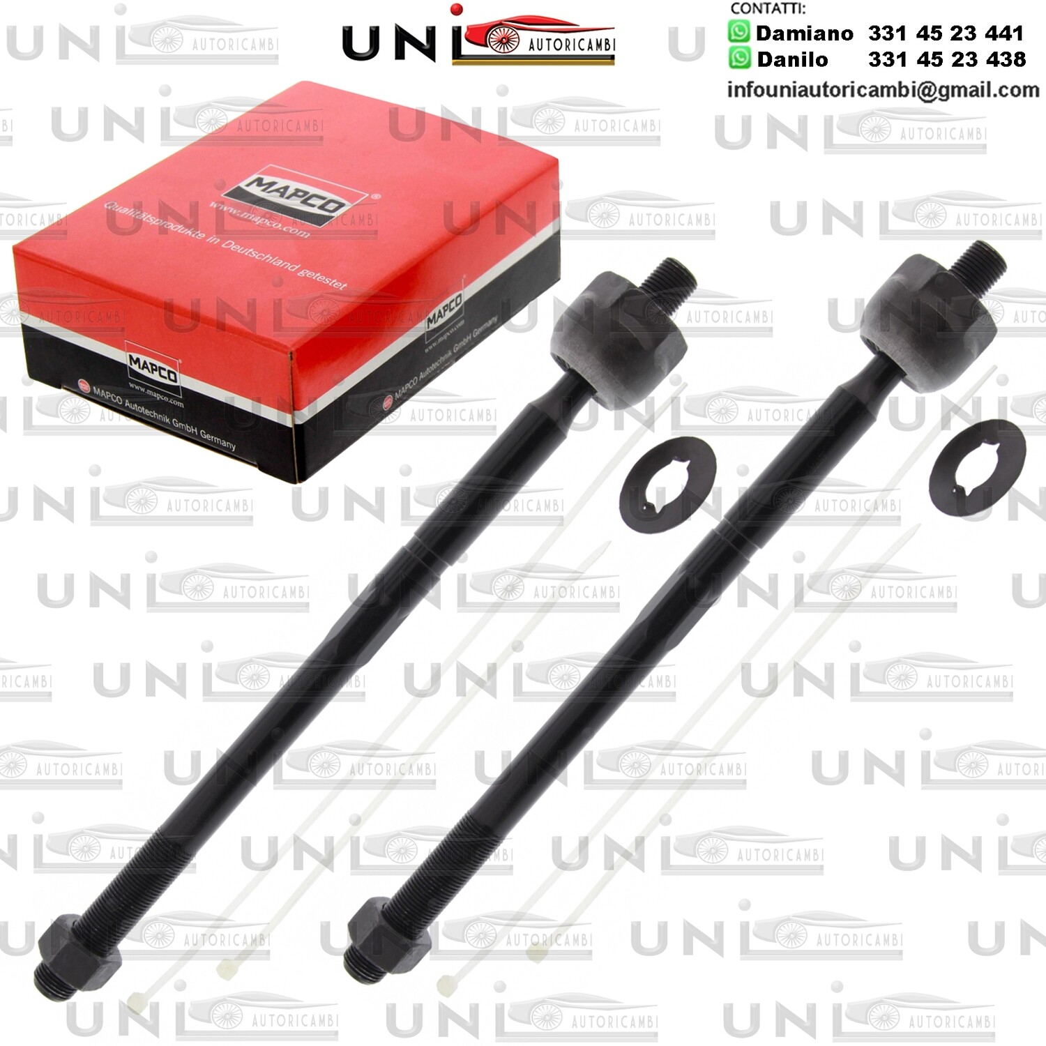 2 Giunti Scatola Sterzo Assale Anteriore Bilaterale Volvo S60 II da 2010 / V60 da 2010 / XC60 da 2008