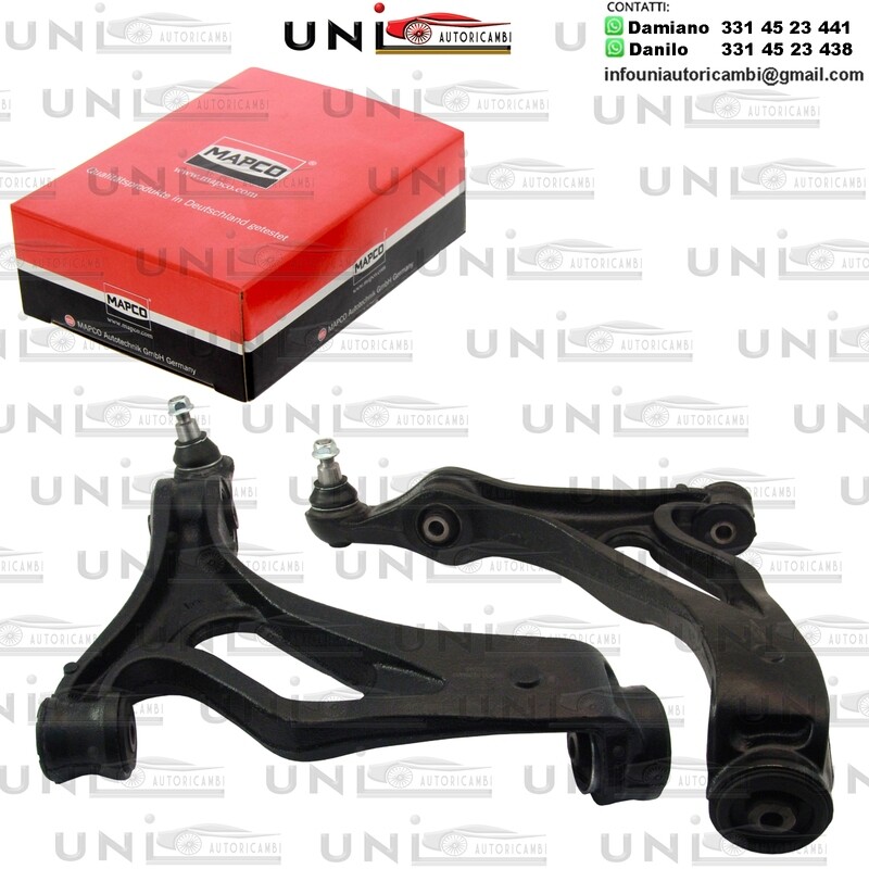 2 ​Bracci Oscillanti Anteriore Bilaterale Rinforzati​ PORSCHE CAYENNE/ VW TOUAREG 2.5D-6.0 02-10