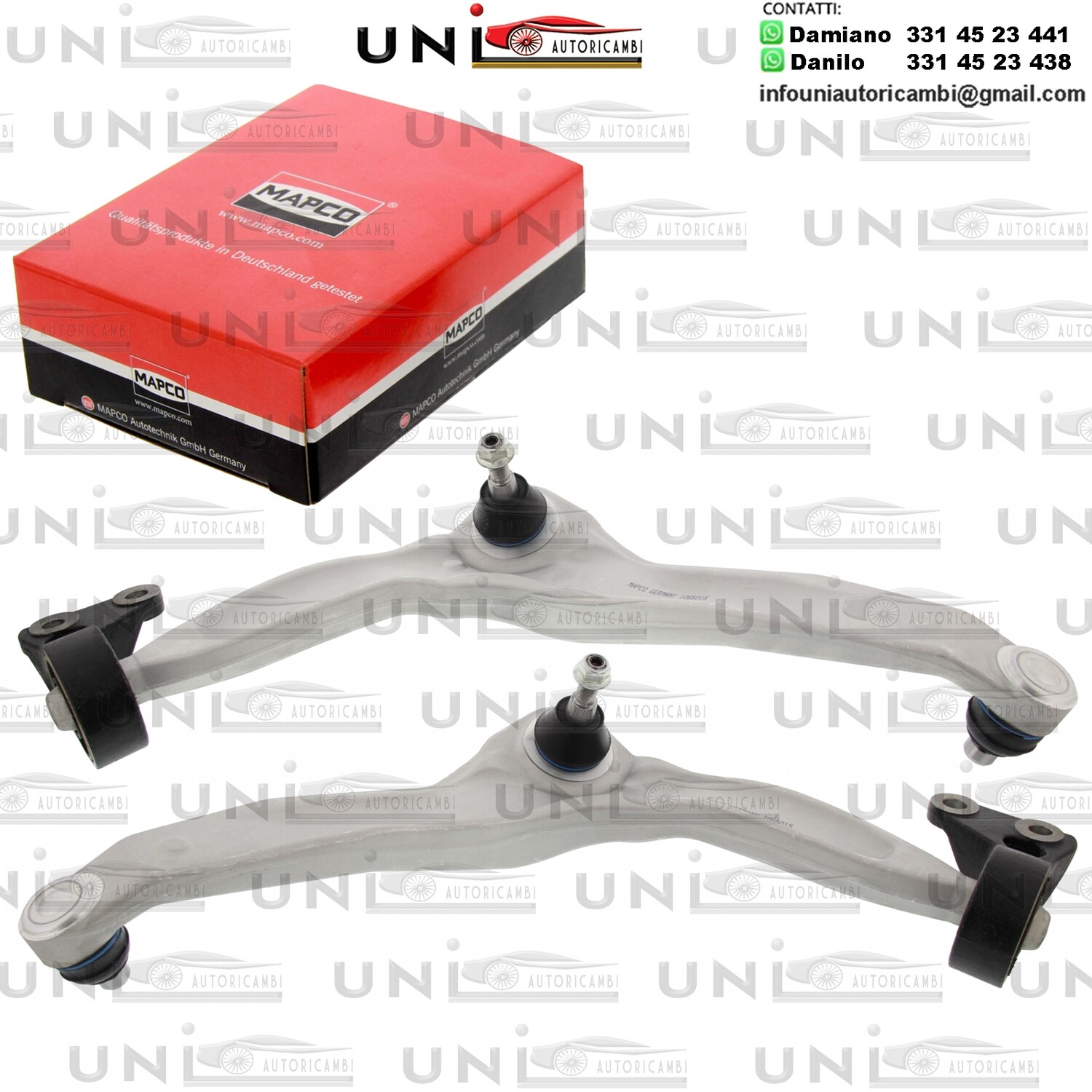 ​2 Bracci Oscillanti Anteriori Bilaterale Rinforzati MG MG ZT / ROVER 75