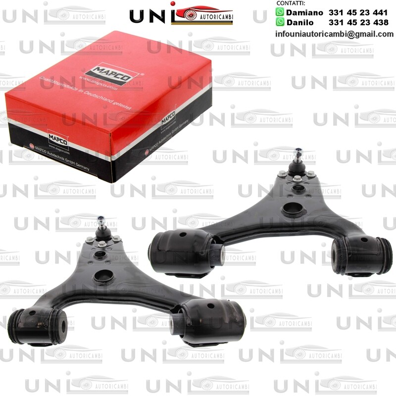 2 ​Bracci Oscillanti Anteriori Bilaterale Rinforzati MERCEDES-BENZ CLASSE A / CLASSE B