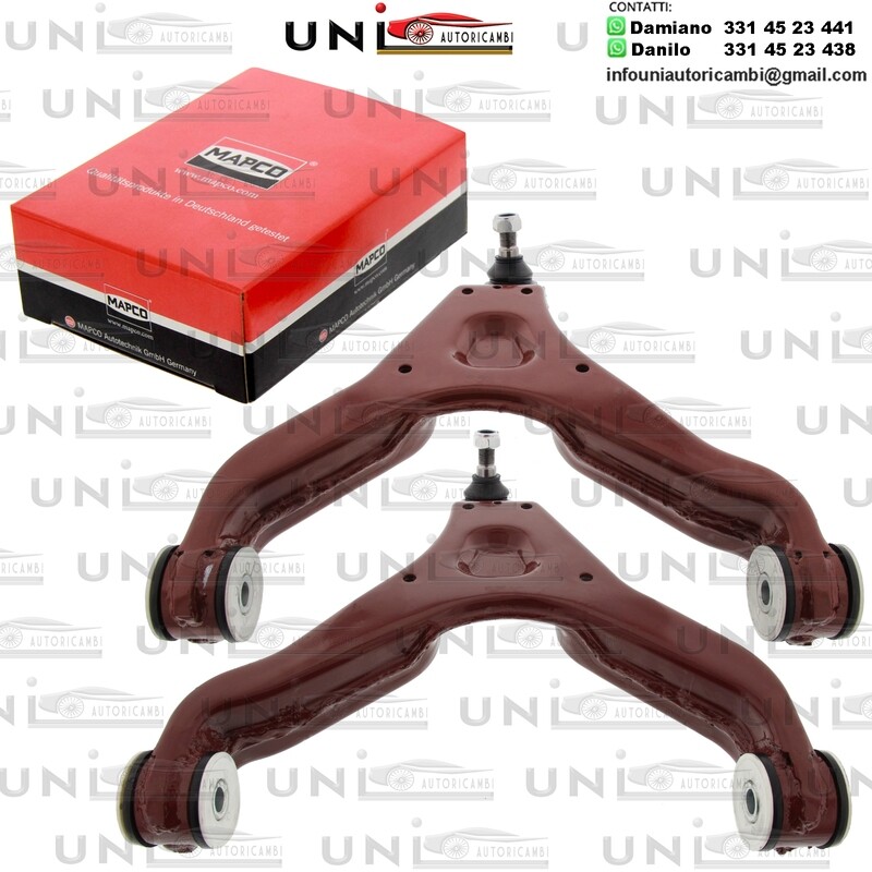 2 ​Bracci Oscillanti Anteriori Bilaterale Rinforzati​ IVECO DAILY III / DAILY IV / DAILY V