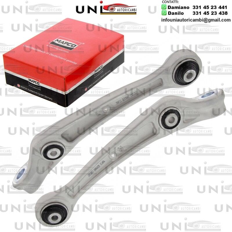 2 ​Bracci Oscillanti Anteriori Bilaterale Rinforzati AUDI A4 / A5 / A6 / A7 / Q5 / PORSCHE MACAN
