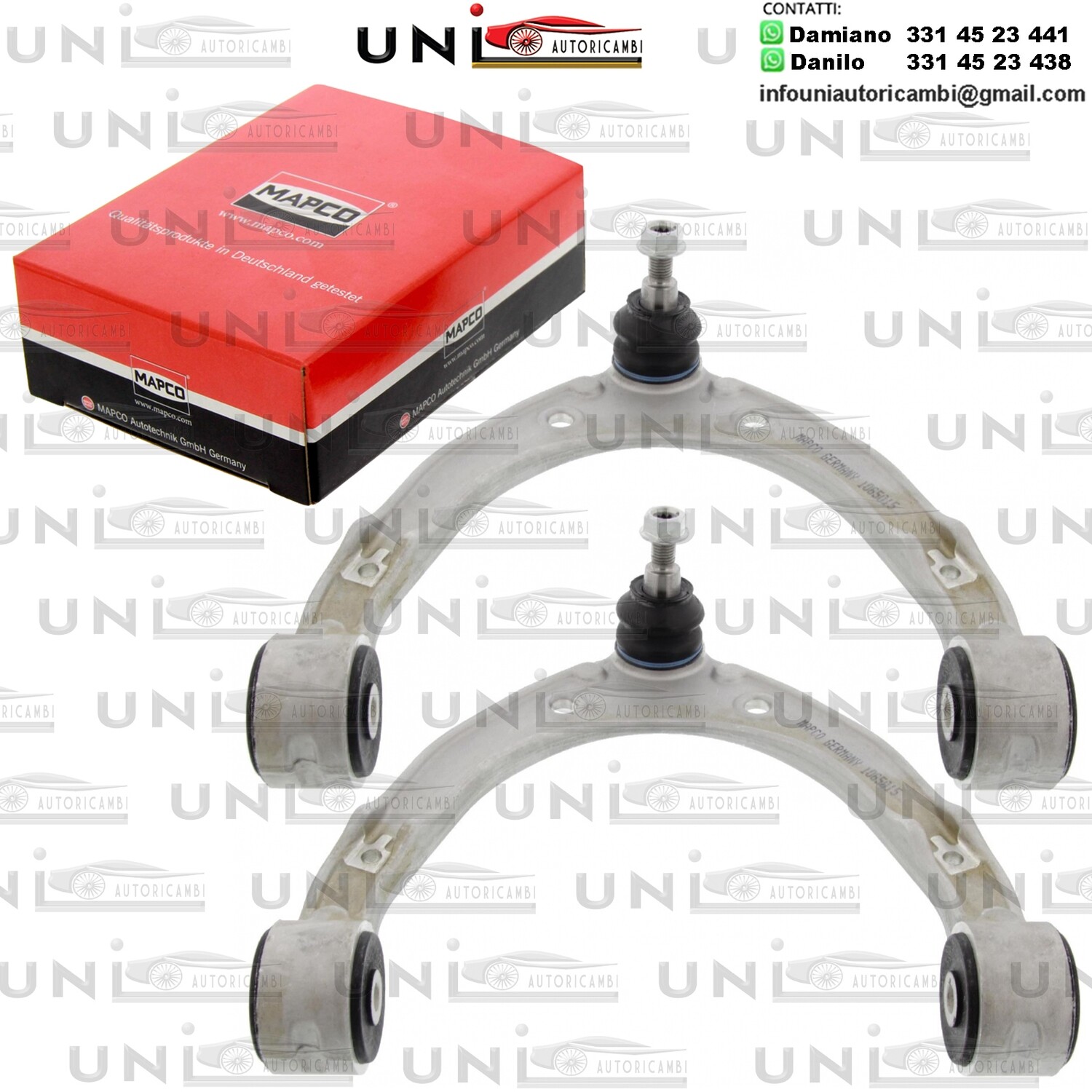 2X Bracci Oscillanti Anteriore Bilaterale Rinforzati AUDI Q7 / PORSCHE CAYENNE / VW TOUAREG