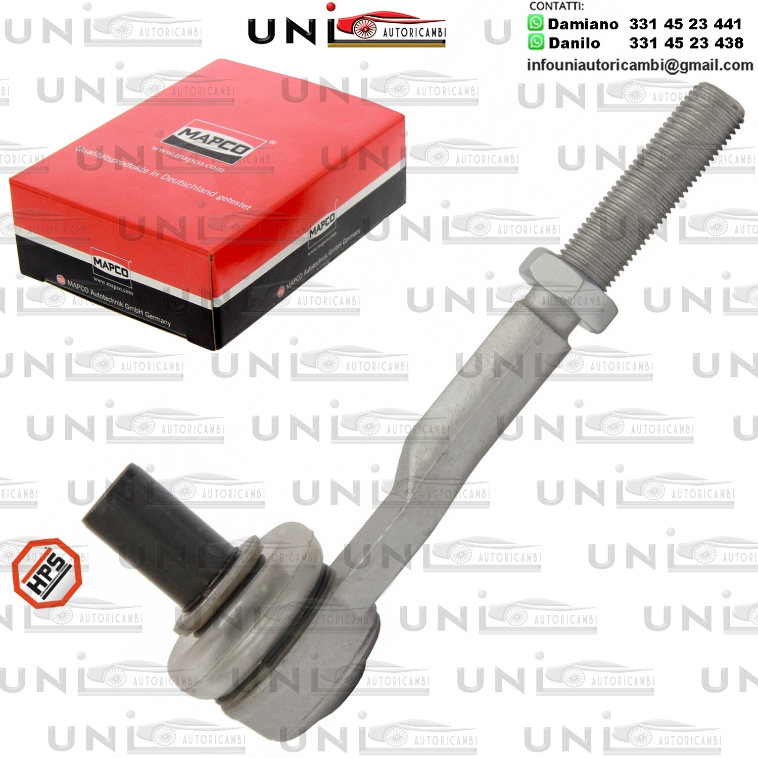 Testa Barra d`accoppiamento Assale Anteriore Bilaterale Rinforzata AUDI A4, A6, A6 ALLROAD, A8, ALLROAD / SEAT EXEO / ST / SKODA SUPERB I / VW PASSAT 1.6-5.2 11.94-