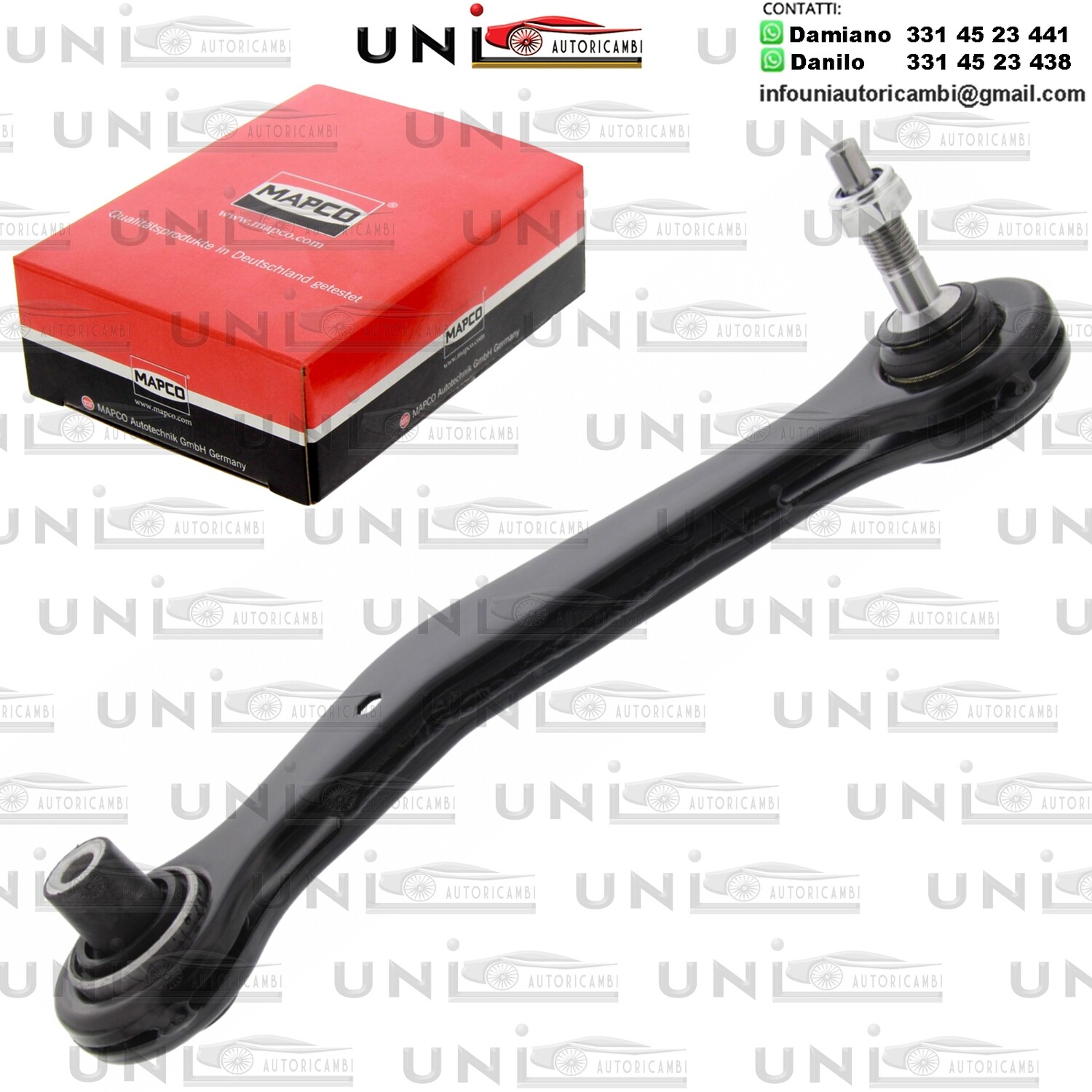 Braccio oscillante posteriore Sinistro Rinforzato BMW X5