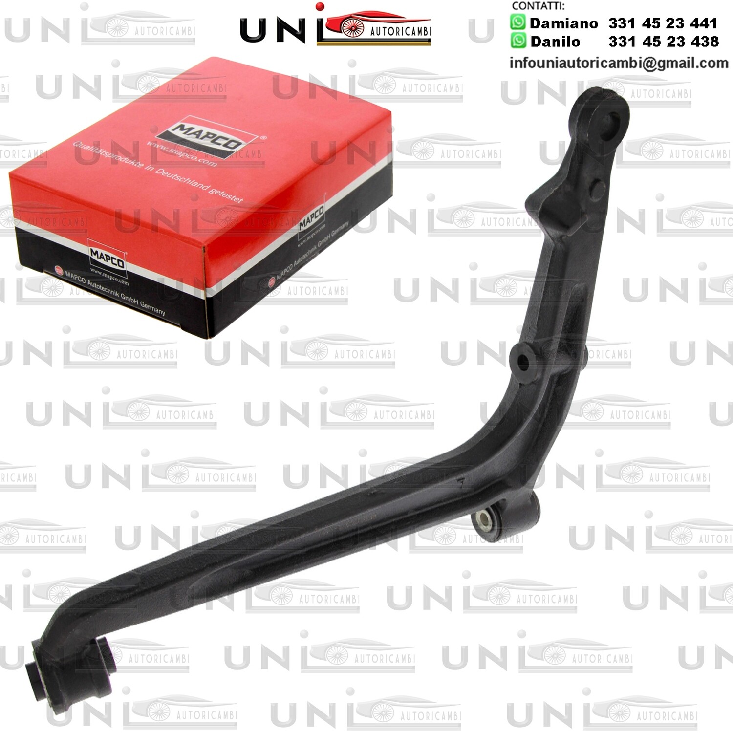 Braccio oscillante anteriore Sinistro Rinforzato VW TRANSPORTER T4