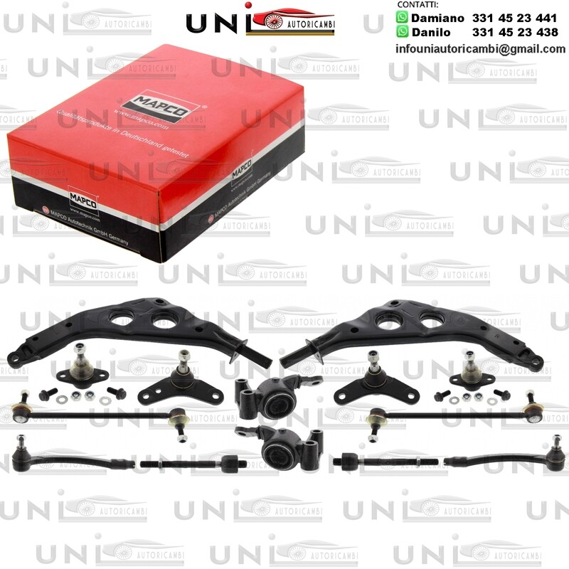 Kit 14 Bracci Anteriori Oscillanti Pezzi Mapco Mini Mini​ (R50, R53)​ da 2001 / Mini Mini​ Cabriolet (R52)​ da 2004