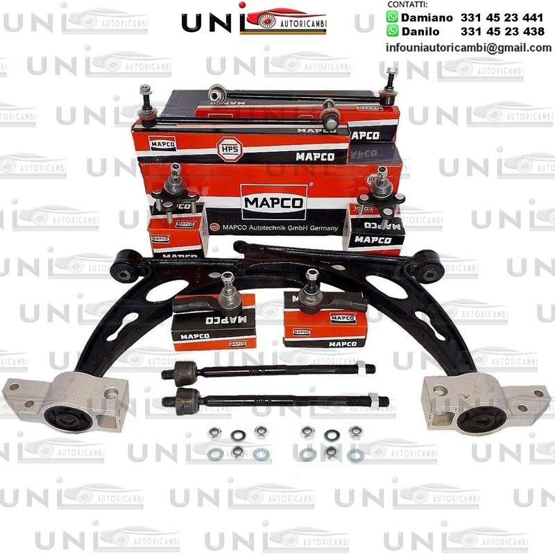 Kit 10 Bracci Anteriori Oscillanti RINFORZATI AUDI A3 8P/ SEAT ALTEA/SKODA OCTAVIA/ VW GOLF PLUS