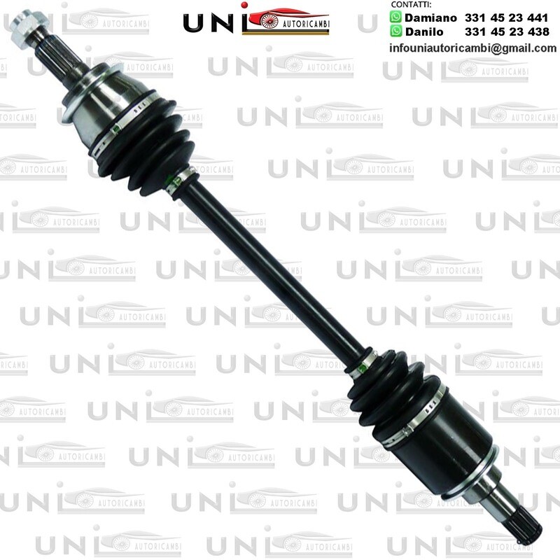 SEMIASSE/ALBERO MOTORE CAMBIO VELOCITÀ MANUALE ASSALE ANTERIORE SX MINI MINI ONE DA 2001 /COOPER DA 2001