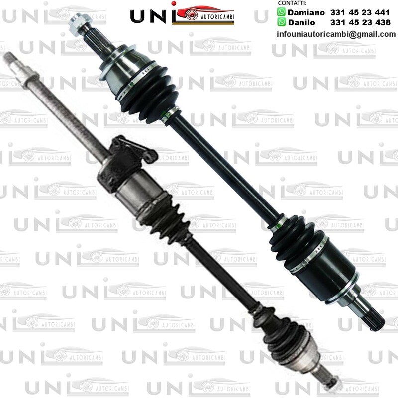 2X Semiassi / Albero Motore Anteriori SINISTRO +DESTRO MINI (R50, R53) 1.6 06.01-09.06