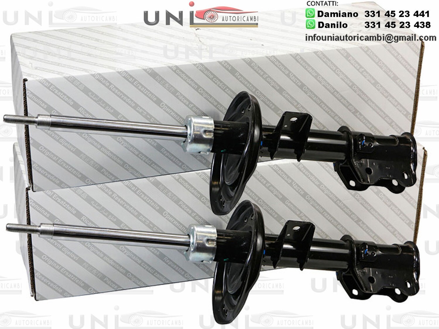 2 Ammortizzatori Anteriori Originali FIAT 500 312 Abarth + 500C Abarth