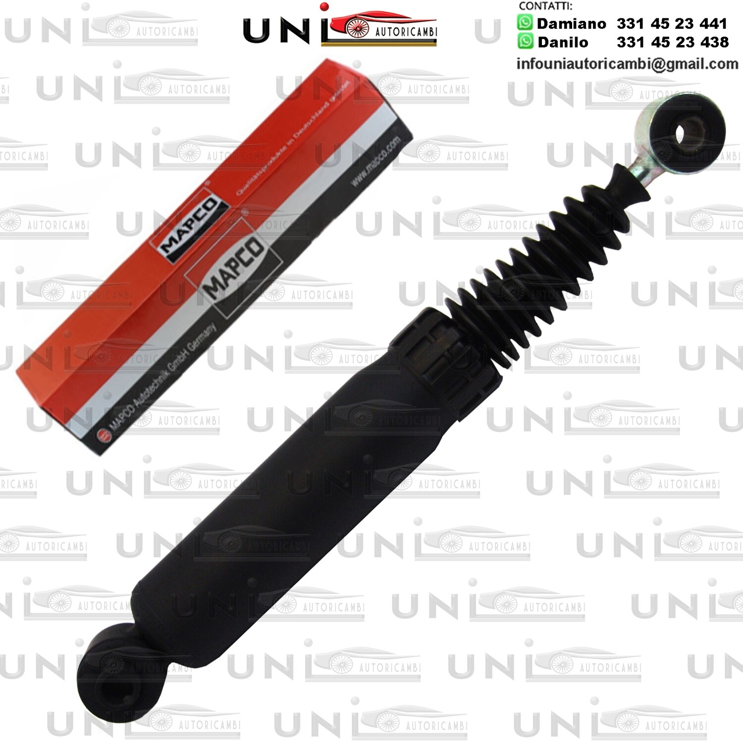 Ammortizzatore Posteriore Rinforzato a Olio Peugeot 206 2 volumi /Coda spiovente (2A/C) da 09.1998 a 11.2001