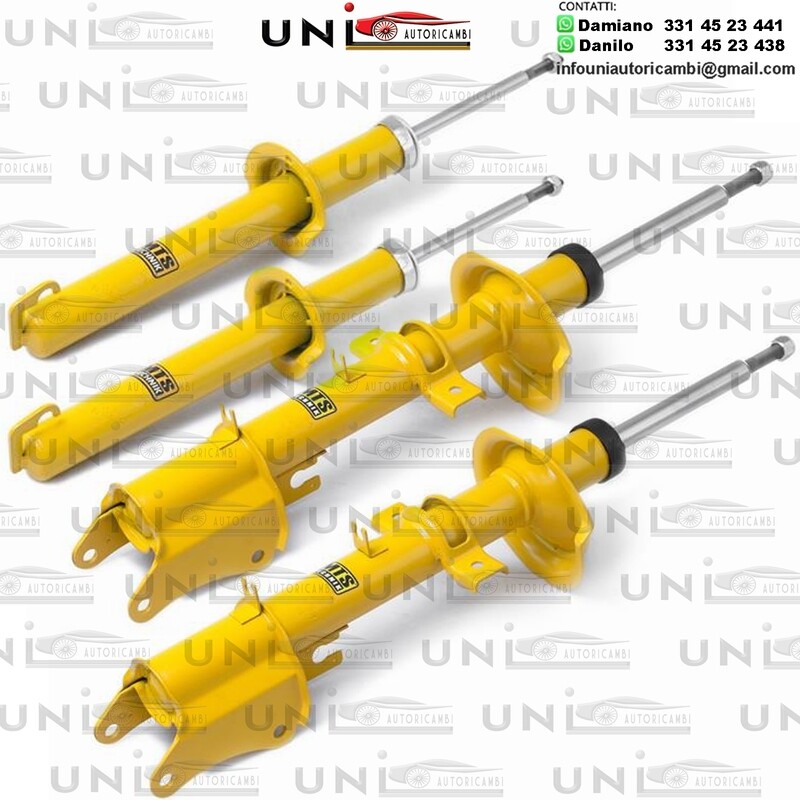 4 Ammortizzatori Sportivi a Gas Alfa Romeo 147 156 GT da 1997 1.9 JTD