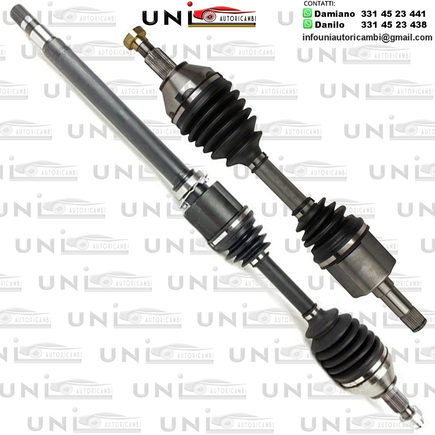 2X Semiassi Anteriori SINISTRO+ DESTRO ALFA ROMEO 159 2.0 JTDM 120 125KW