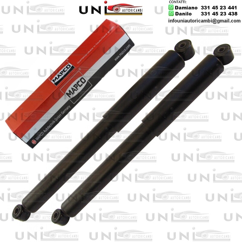 ​2 Ammortizzatori Posteriori  Rinforzati a Gas Nissan INTERSTAR / OPEL MOVANO / RENAULT MASTER / VAUXHALL MOVANO