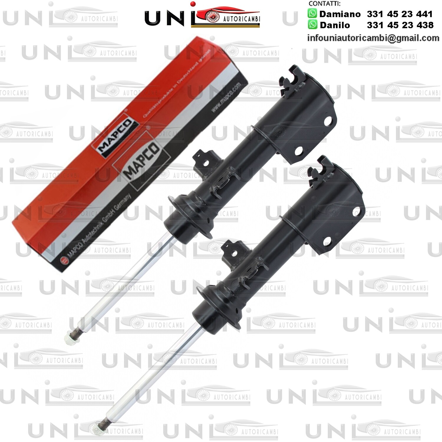 2 Ammortizzatori Anteriori Rinforzati a Olio Renault Laguna I