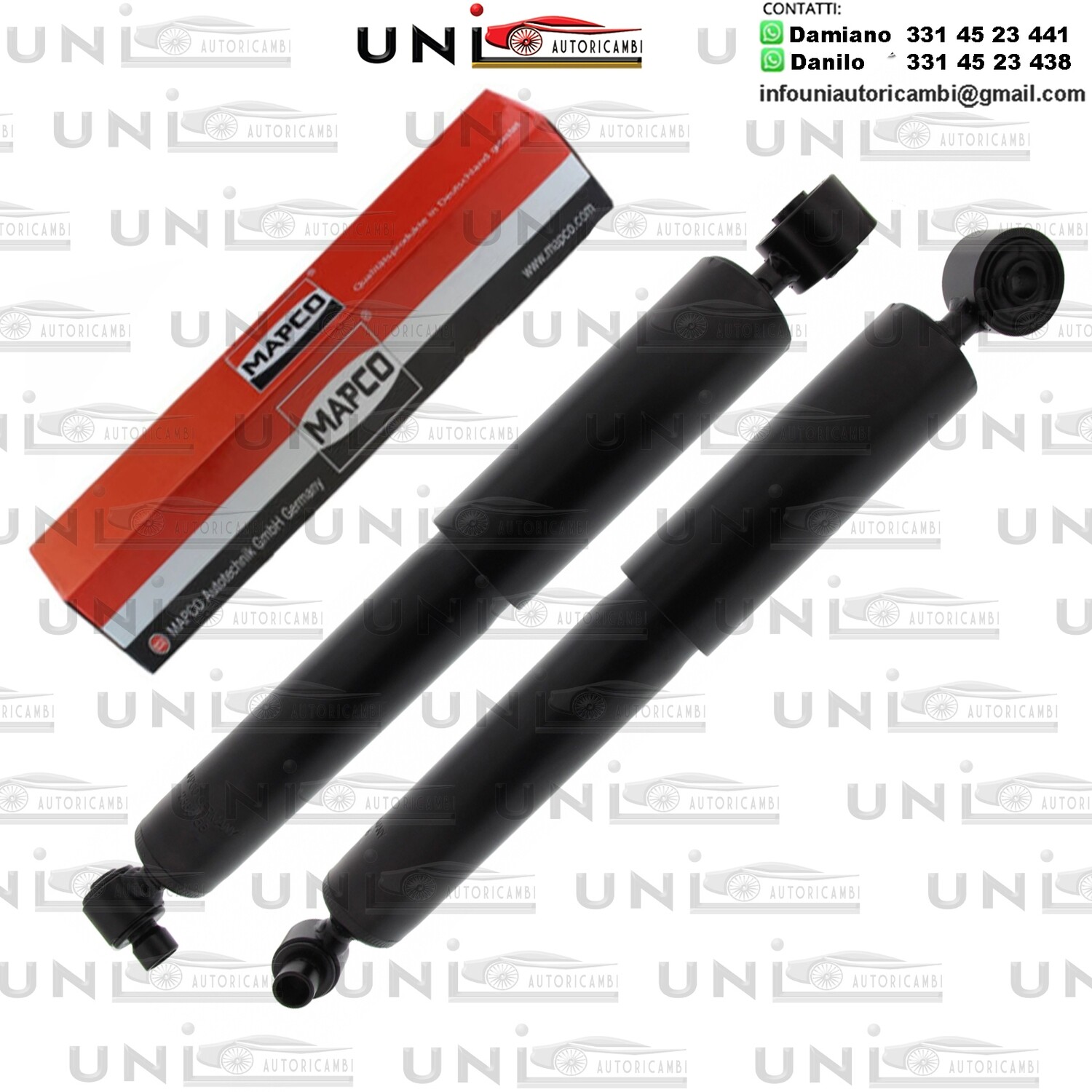 2 Ammortizzatori Posteriori Renforzati a Gas Renault Laguna I