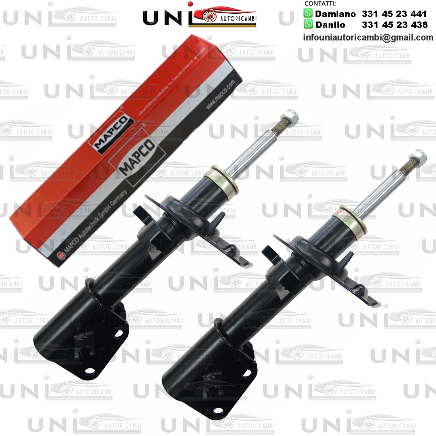 2 Ammortizzatori Anteriori RINFORZATI a Gas Renault Laguna II, Grandtour