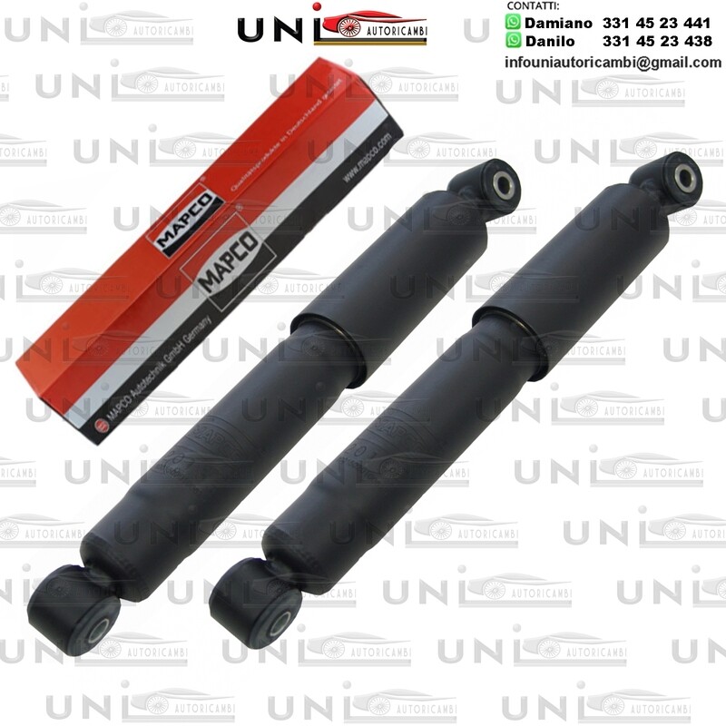 2 Ammortizzatori Posteriori Rinforzati a Gas Renault Kangoo, Kangoo Rapid