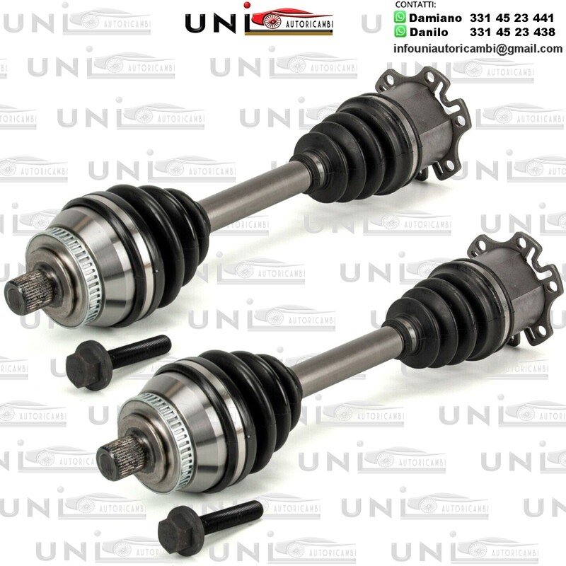 2X Semiassi / Albero Motore Anteriori Sinistro+Destro Ford Galaxy (WGR)/Seat Alhambra/VW Sharan