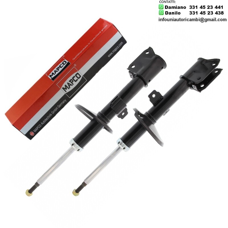 2X Ammortizzatore Anteriore RinforzatI a Gas DACIA DUSTER / RENAULT DUSTER