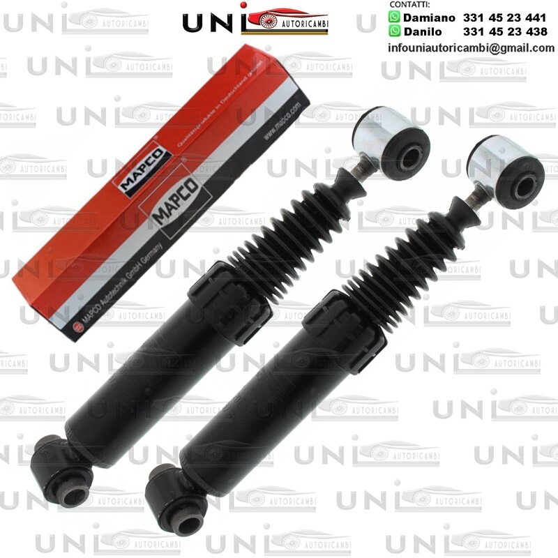 ​2 Ammortizzatori Posteriori Rinforzati a Gas Citroen AX (ZA-)​ / Peugeot 106