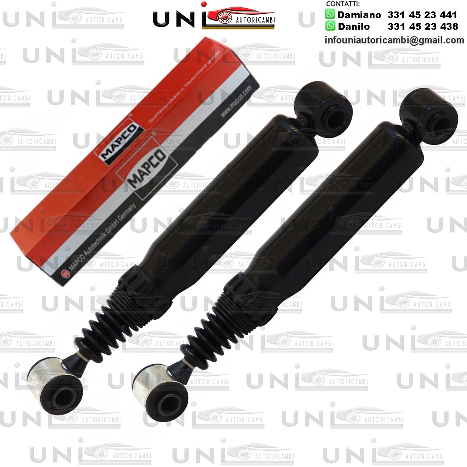 2 ​Ammortizzatori Posteriori Rinforzati a Olio Citroen Xsara Picasso / Peugeot 405