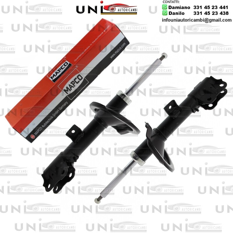 2 ​Ammortizzatori Anteriori Rinforzati a Gas Citroen C-Crosser / Mitsubishi Outlander II / Peugeot 4007