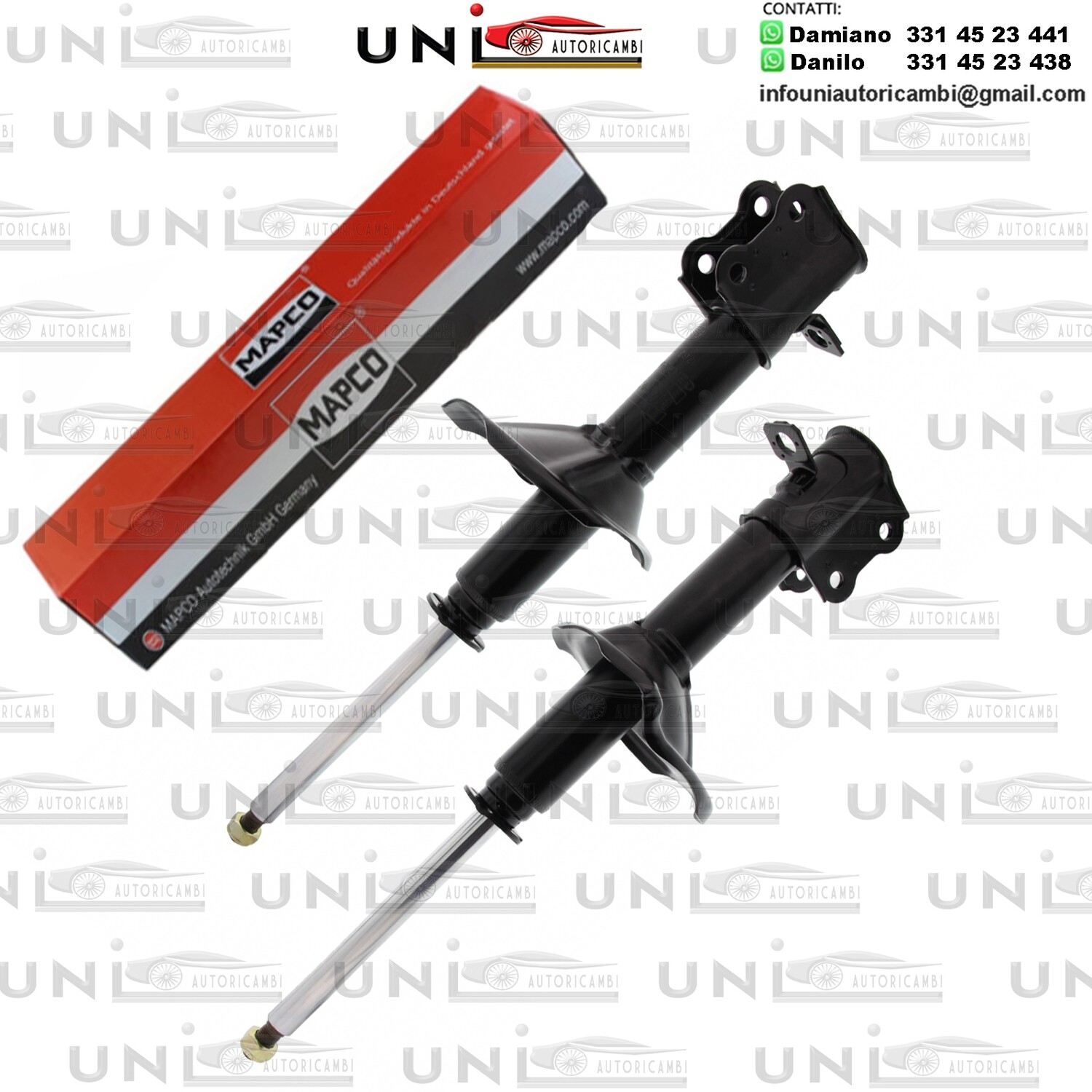 2 ​Ammortizzatori Posteriori Rinforzati a Gas Kia Sephia