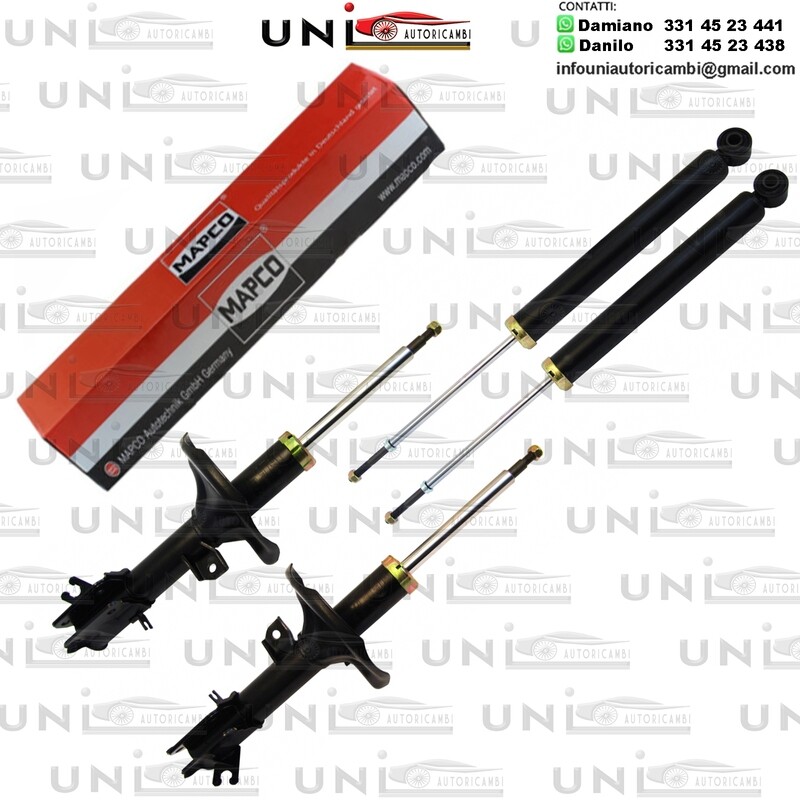 4 Ammortizzatori Rinforzati a Gas Hyundai Santa FÉ I (SM)​ da 02.2001 a 03.2006​