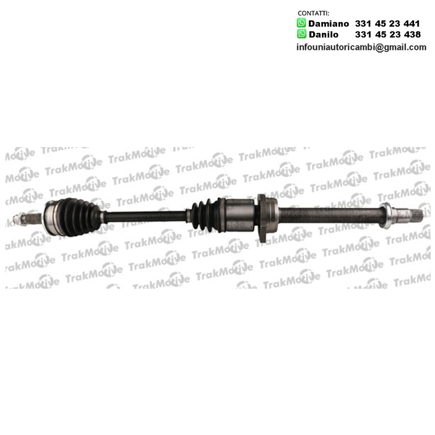 Albero Motore Anteriore Destro TOYOTA​ AVENSIS Estate da 2009 a -, AVENSIS Saloon da 2008 a -