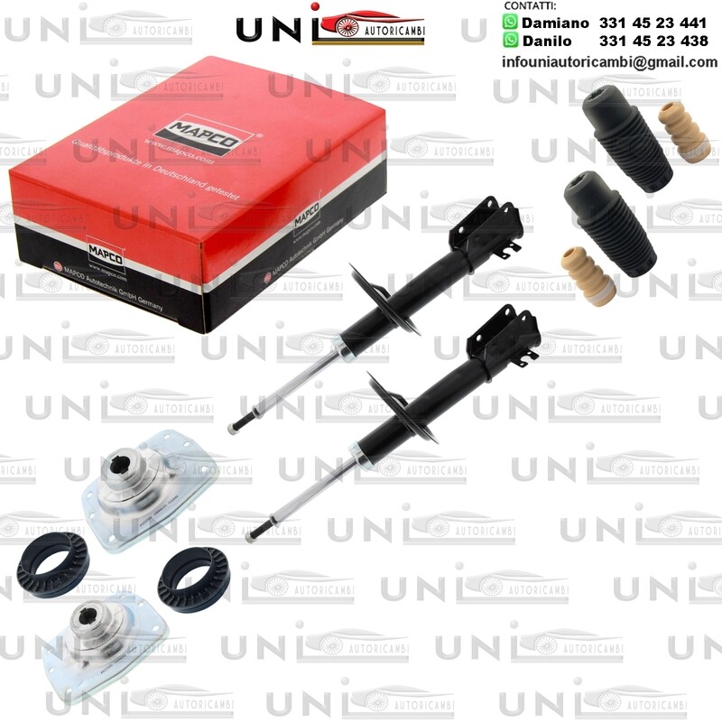 2 Ammortizzatori Anteriori Rinforzati a Gas Citroen Evasion / Fiat Ulysse / Lancia Zeta / Peugeot 806