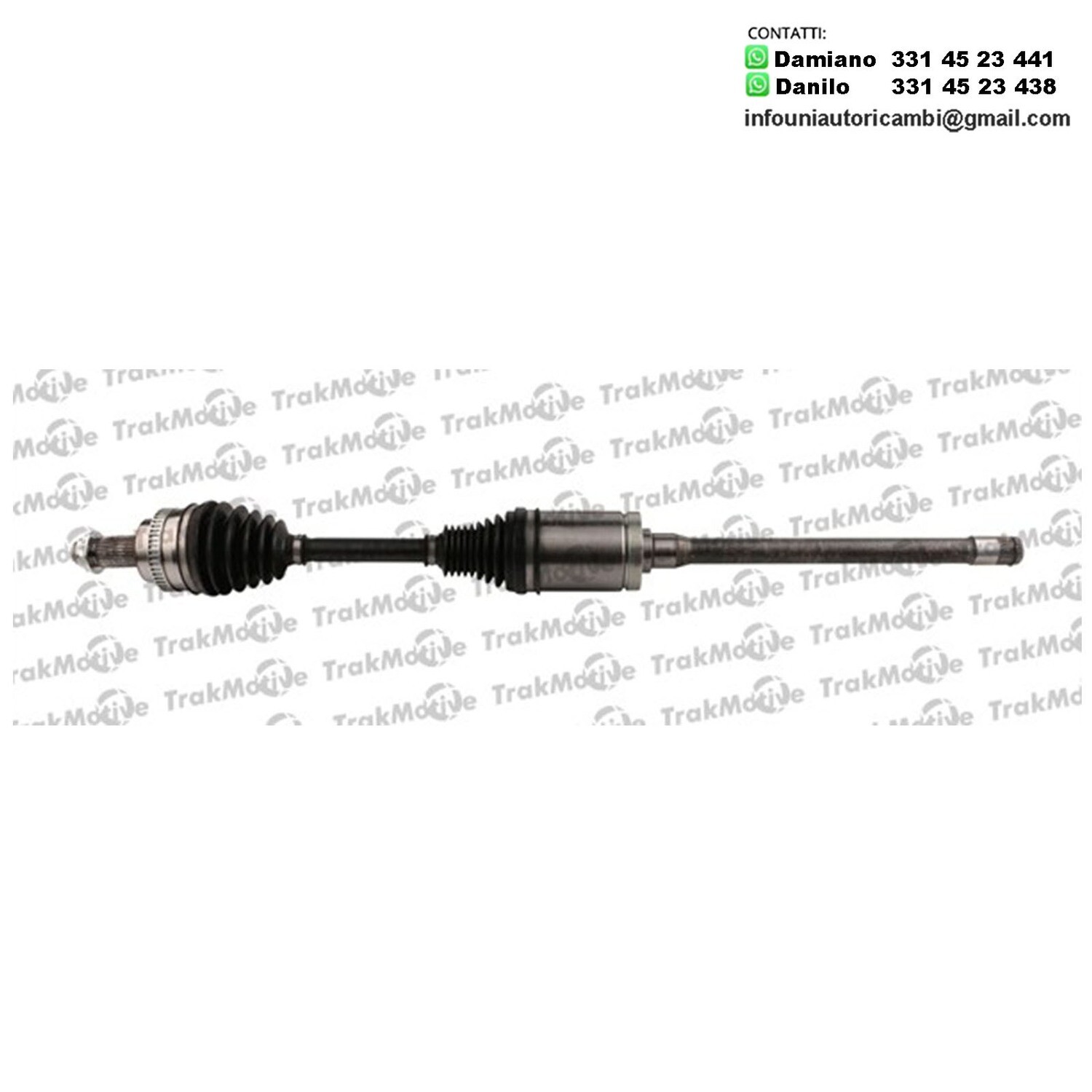 Albero Motore Semiasse Anteriore Destro BMW 5 (E60) da 2004 a 2010, BMW 5 Touring (E61) da 2005 a 2010