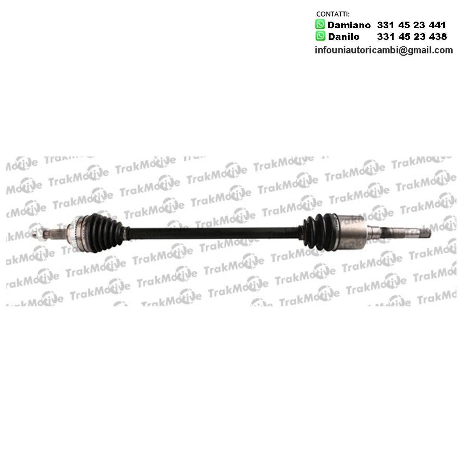 Albero Motore Semiasse Anteriore Destro Chrysler Voyager III 3.3/3.8 01.95-03.01