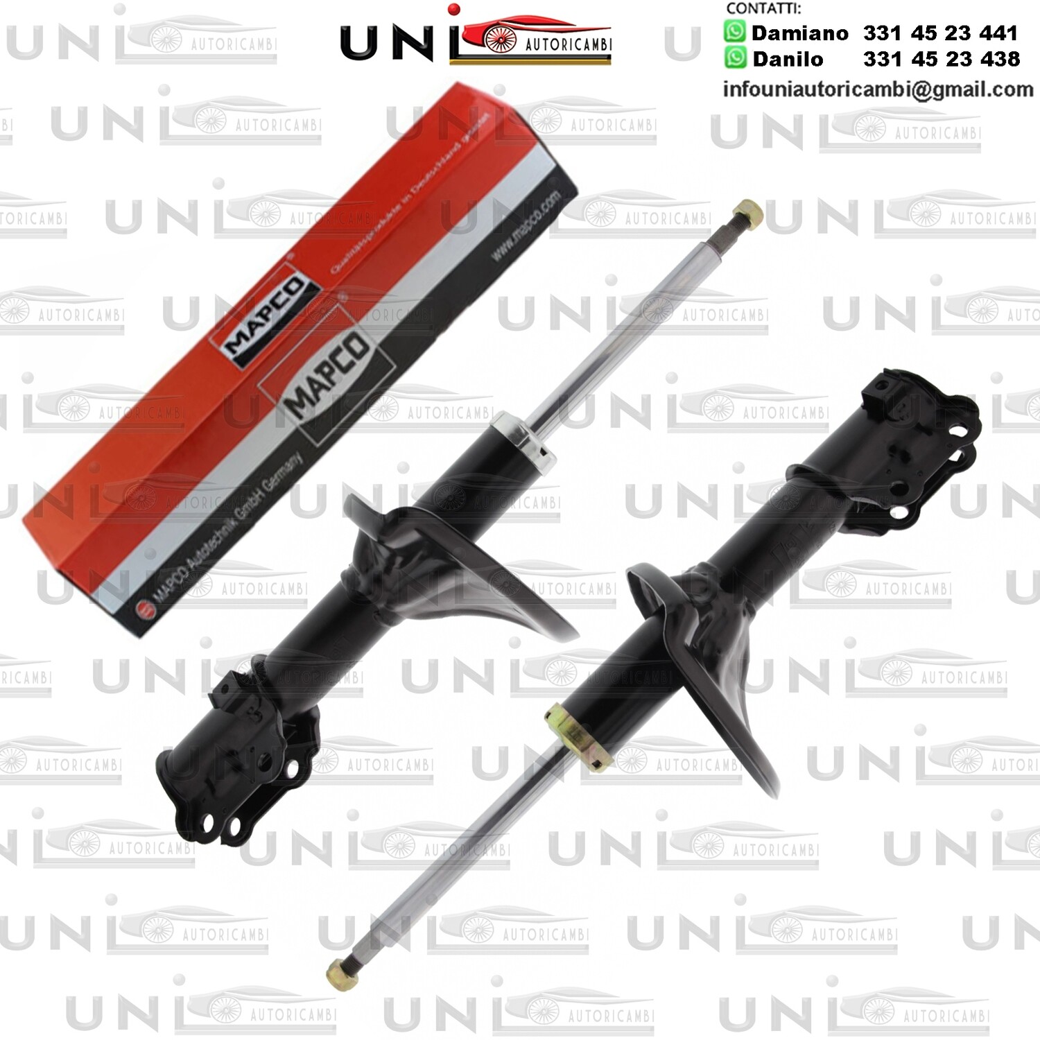 2 Ammortizzatori Anteriori Rinforzati a Gas Hyundai Matrix