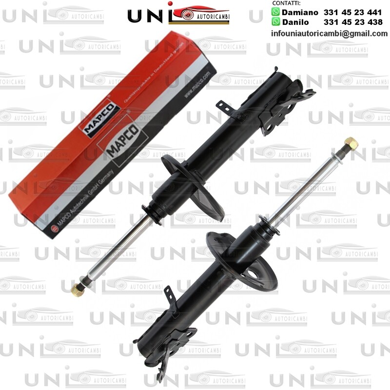 2 Ammortizzatori Anteriori Rinforzati a Gas Toyota Corolla, Compact, Liftback, Wagon