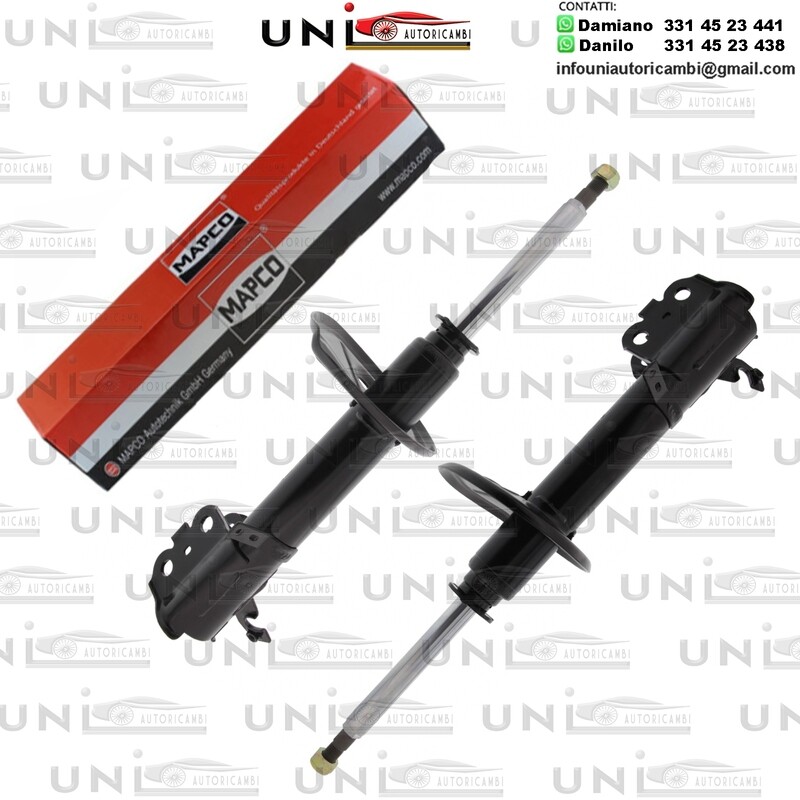 2 ​Ammortizzatori Anteriori Rinforzati a Gas Toyota Corolla, Compact, Liftback, Wagon