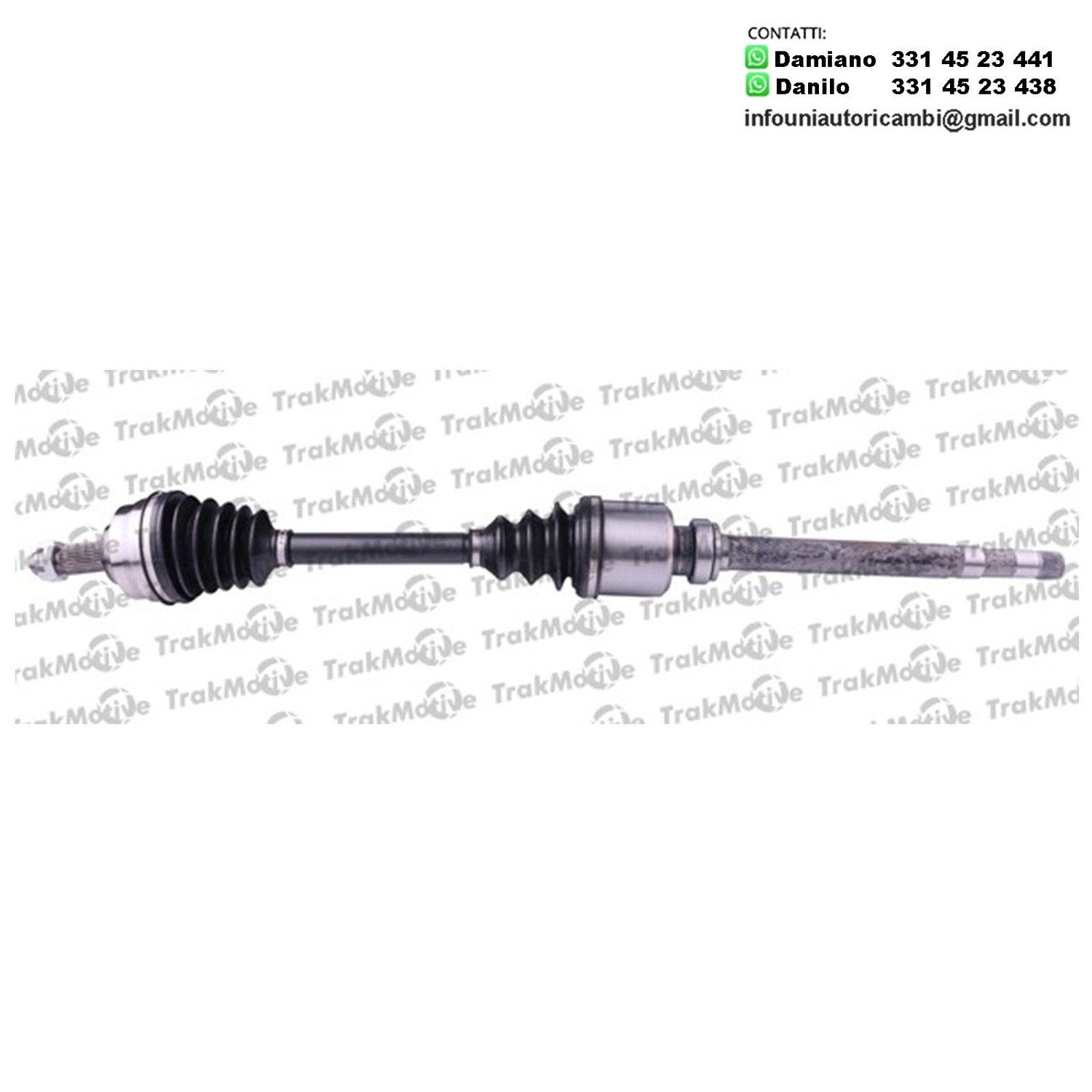 Albero Motore Semiasse Anteriore Destro CITROËN​ C8/FIAT​ ULYSSE/LANCIA​ PHEDRA/PEUGEOT​ 807